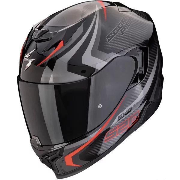 Casca integrala SCORPION EXO-520 EVO AIR TERRA Negru/Argintiu/Alb XS, 2, nordicamoto.ro