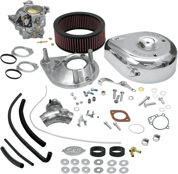 Super E Carburetor Kit W/ Manifold Silver, 1, nordicamoto.ro