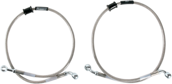 Cycleflex Two-line Racer Brake Line Kit Silver, 3, nordicamoto.ro