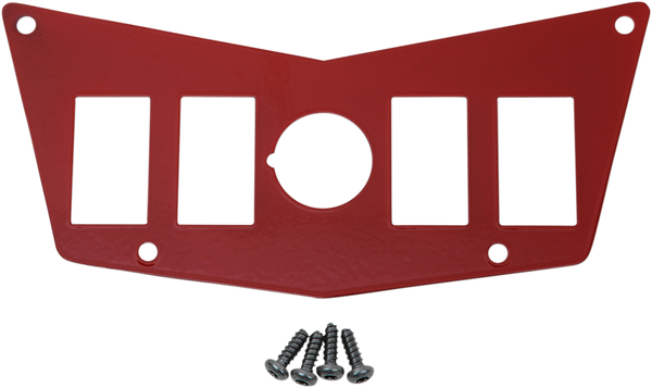 Center Dash Plate Red, 1, nordicamoto.ro