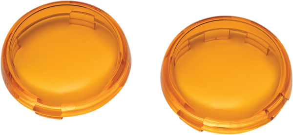 Turn Signal Bullet Style Replacement Lenses Amber, 1, nordicamoto.ro