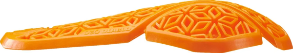 ICON D3o Diablo L2 térd- és könyökvédők, narancssárga, 2, nordicamoto.ro