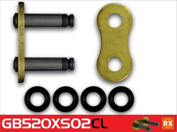 520 Xso2 Drive Chain Gold, Black, 2, nordicamoto.ro
