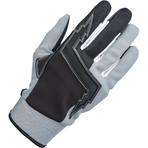 Biltwell Baja fekete/szürke kesztyű, L-es méret, 1, nordicamoto.ro