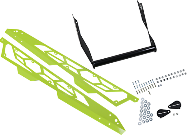 Hide (r)n(r) Go Rear Bumper Green, 1, nordicamoto.ro