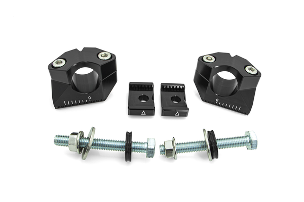 2d.gt Handlebar Risers Black, 3, nordicamoto.ro