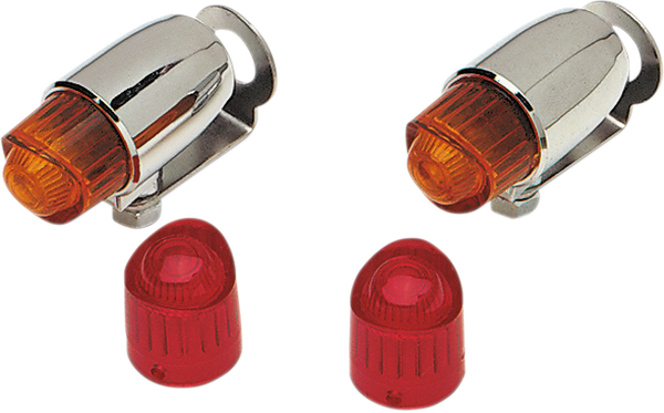 Pony Marker Lights Chrome, 1, nordicamoto.ro