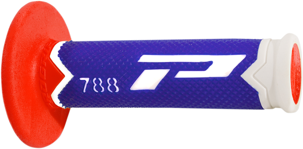 Triple Density Grips Blue, Red, White, 1, nordicamoto.ro