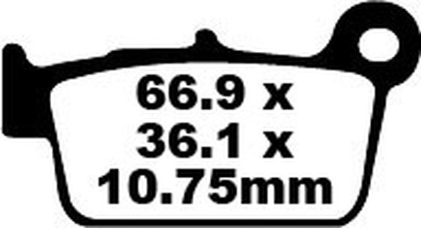 Tt Sport Carbon Fusion fékbetétek, 1, nordicamoto.ro