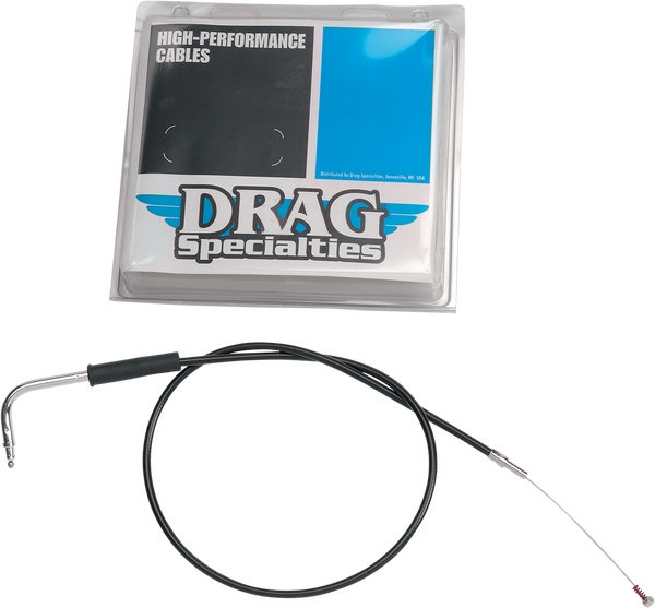Black Vinyl Throttle/idle Cable Black, 2, nordicamoto.ro
