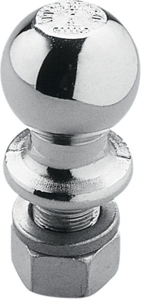 Trailer Hitch Ball Chrome, 1, nordicamoto.ro