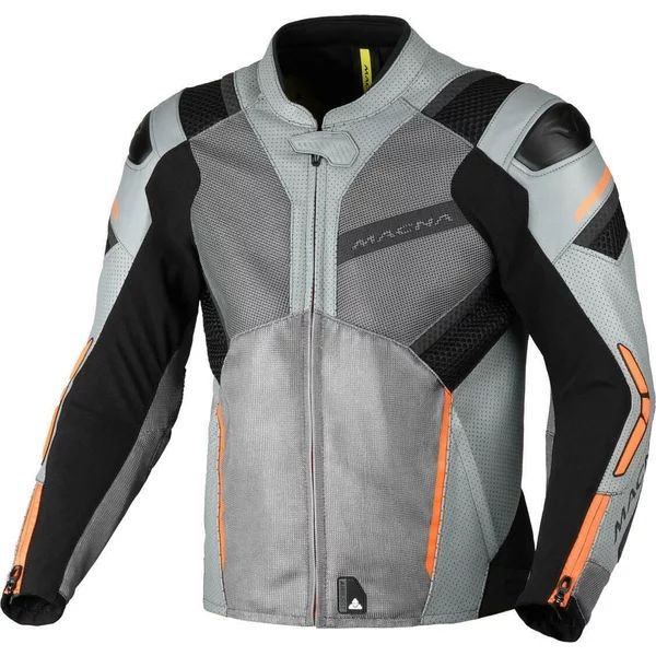 Geaca de vara piele/textil MACNA GALVIC Negru 50, 1, nordicamoto.ro