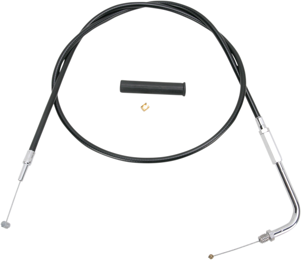 Black Vinyl Throttle/idle Cable Black, 1, nordicamoto.ro