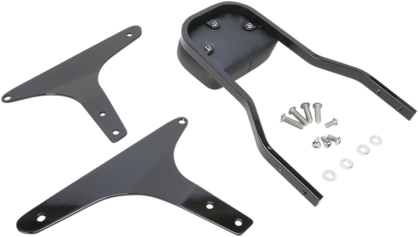 Square Sissy Bar Black, 5, nordicamoto.ro