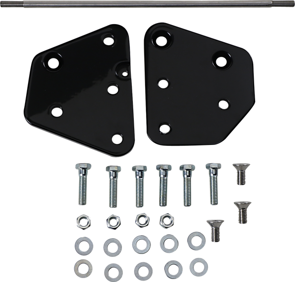 Forward Control Extension Kit Black 50, 2, nordicamoto.ro
