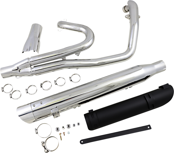 Road Rage 2:1 Exhaust System Chrome, 2, nordicamoto.ro
