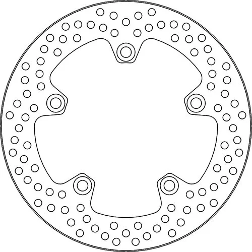 Rozsdamentes acél rotor ATV-khez, Standard sorozat, 1, nordicamoto.ro