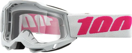 Ochelari 100% Accuri 2 Keetz Clear White, 1, nordicamoto.ro