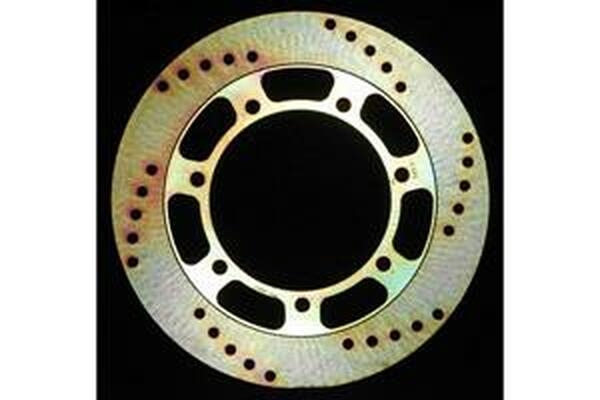 Round Hpsr Solid Brake Rotor Gold, Zinc, 1, nordicamoto.ro