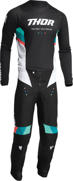Tricou Thor Pulse React Black/White XL, 3, nordicamoto.ro