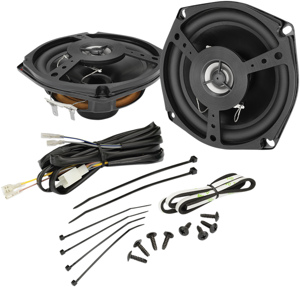 4-1/2(r) Two-way Speaker Kit Black, 1, nordicamoto.ro