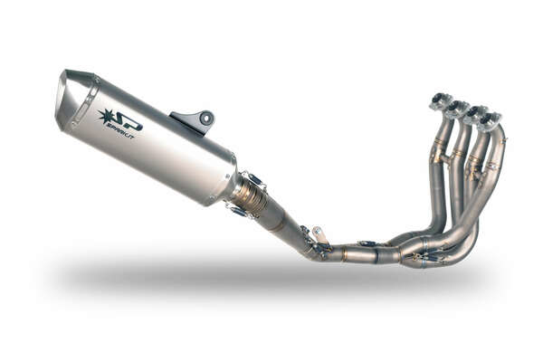 Force Full Exhaust Systems Silver, 1, nordicamoto.ro