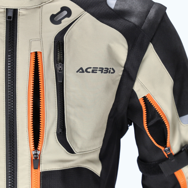 Acerbis Rally Pro kabát, bézs/fekete, S-es méret, 10, nordicamoto.ro