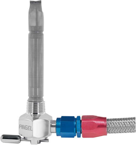 Power-flo -6an Fuel Valve Chrome, 1, nordicamoto.ro