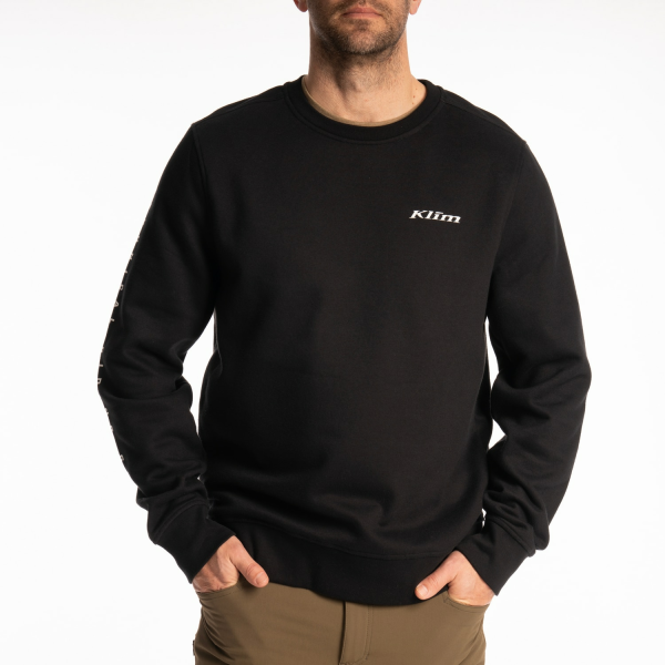 Bluza Klim Range Crew Black, 5, nordicamoto.ro