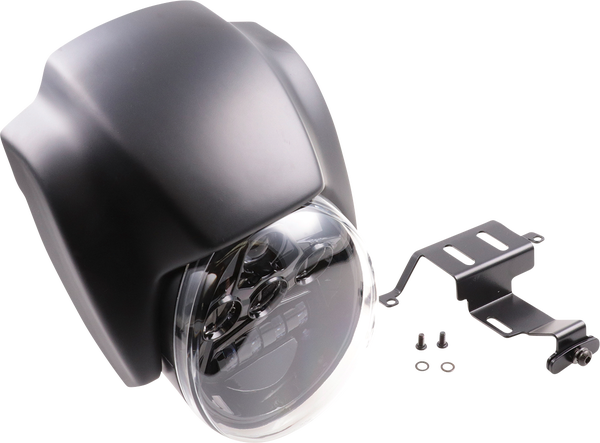 Headlight Kit Black, 1, nordicamoto.ro