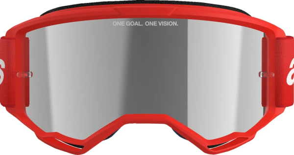Alpinestars Vision 3 Wordmark piros síszemüveg, 4, nordicamoto.ro