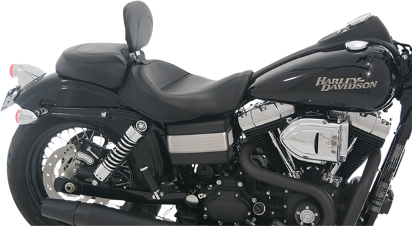 Wide Solo Seat With Removable Backrest Black, 3, nordicamoto.ro