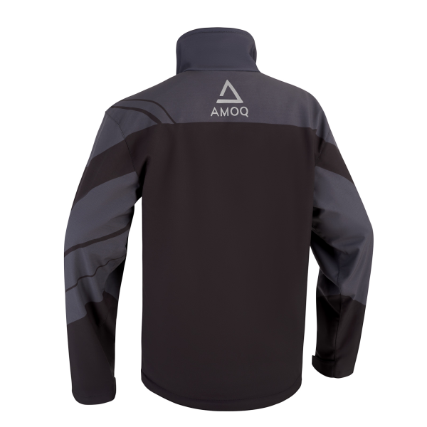 AMOQ Snowcross Jacket Black/Dk Grey/HiVis XS, 3, nordicamoto.ro