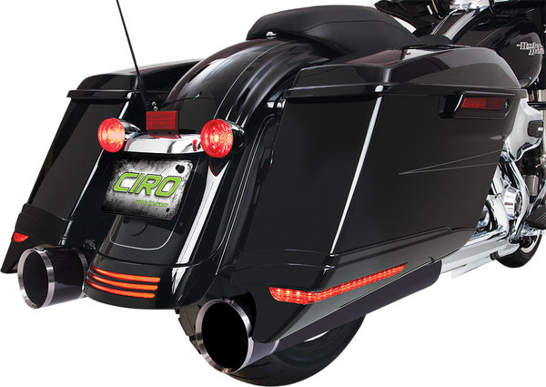 Saddlebag Extensions Black, 2, nordicamoto.ro