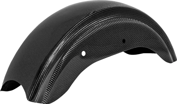 Carbon Fiber Rear Fender For M8 Softails Black, Carbon Fiber, Gloss, 4, nordicamoto.ro