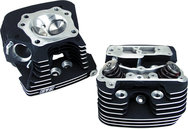 Super Stock Cylinder Heads Black, 1, nordicamoto.ro