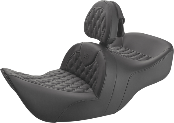 Roadsofa Lattice Stitch Seat Black, 1, nordicamoto.ro
