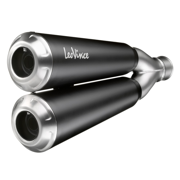 Gp Duals Slip-on Muffler Sandblast, 5, nordicamoto.ro