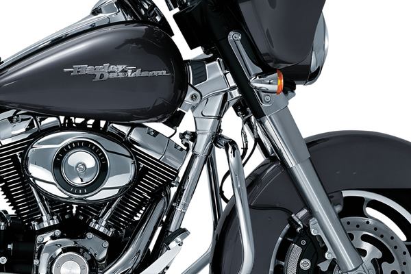 Deluxe Neck Cover Kit Chrome, 2, nordicamoto.ro