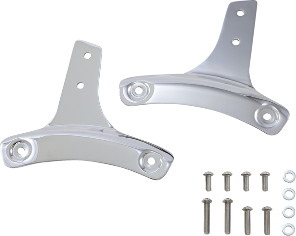 Round Sissy Bar Kit Chrome, 2, nordicamoto.ro