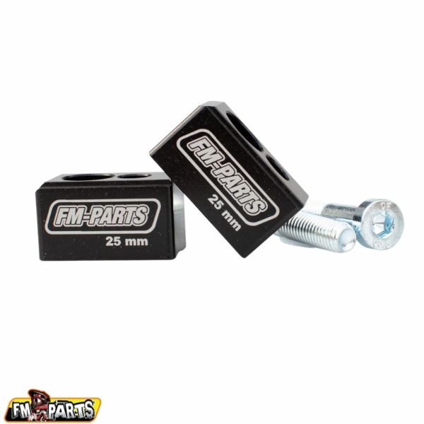 Kormányemelők Fm-Parts KTM / HSQ / Gas Gas 25 mm, fekete, 1, nordicamoto.ro