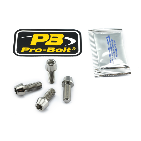 Titanium Clip-on / Handle Bar Mount Bolt Kit, 1, nordicamoto.ro