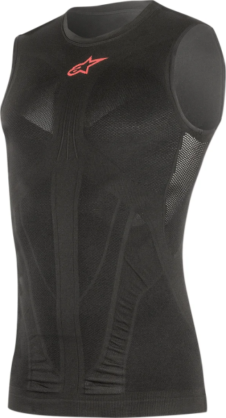 Tricou Alpinestar Tech Tank Summer Black Red M/L, 1, nordicamoto.ro
