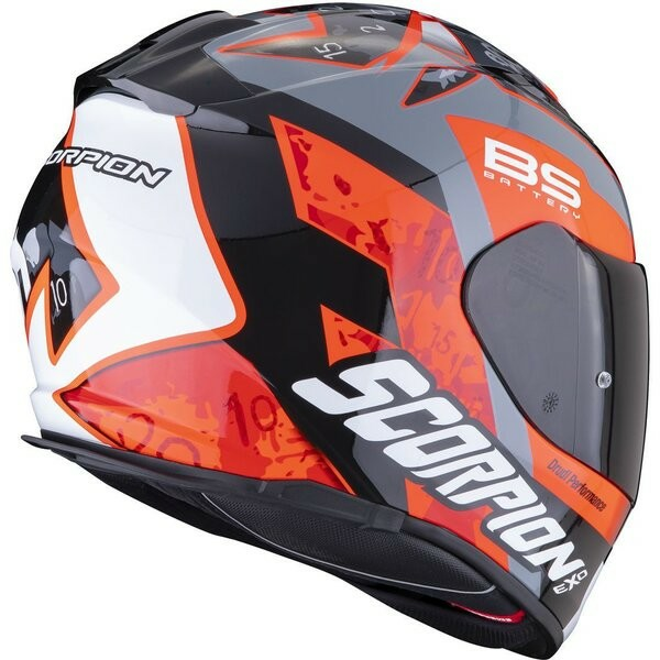 Scorpion EXO 491 Fabio replika teljes arcú sisak, L-es méret, 3, nordicamoto.ro