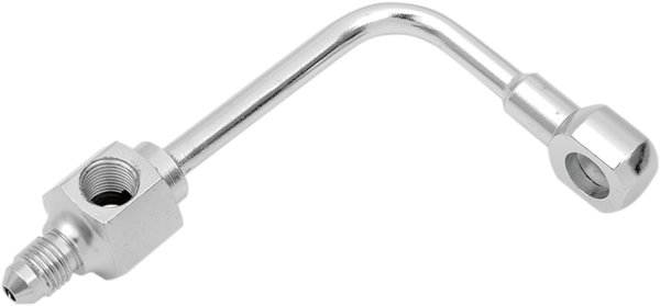 Chrome Steel Banjo Fitting Chrome, 1, nordicamoto.ro
