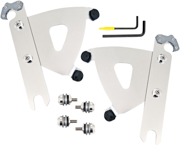 Road Warrior Trigger-lock Mount Kit Polished, 1, nordicamoto.ro