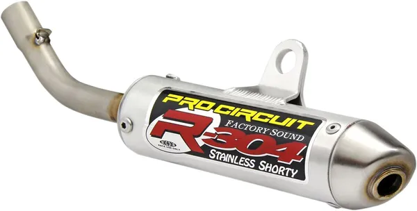 R-304 hangtompító, ezüst, 1, nordicamoto.ro