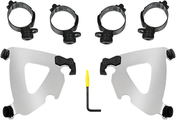 Road Warrior Trigger-lock Mount Kit Polished, 1, nordicamoto.ro