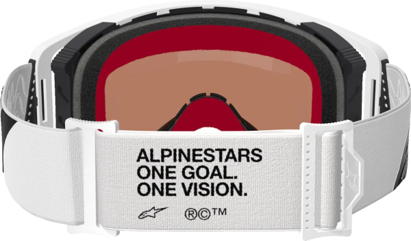 Alpinestars Supertech Corp Abs Vision fehér/szürke szemüveg, 2, nordicamoto.ro