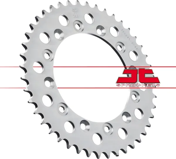 JT SPROCKETS Acél hátsó lánckerék, természetes felületű, 3, nordicamoto.ro